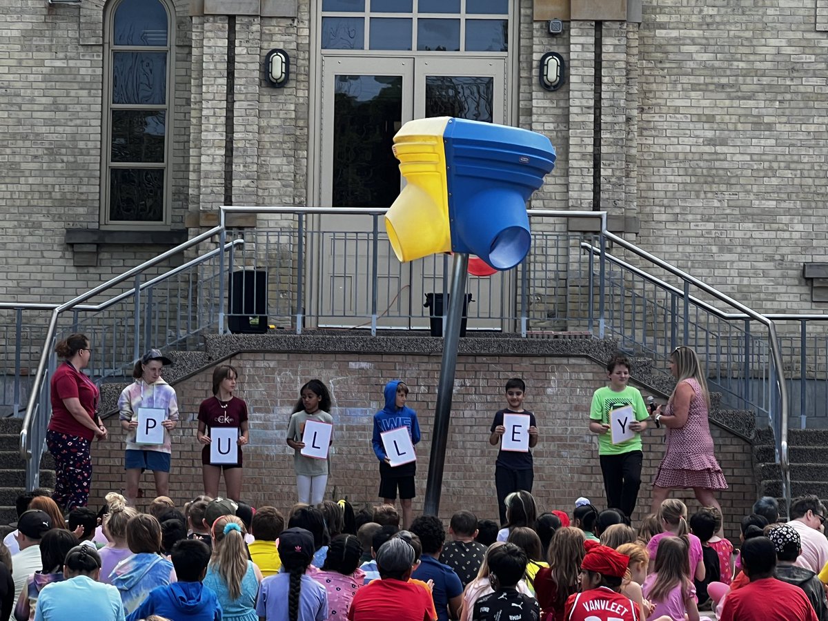 End of the year assembly, saying goodbye with poems, raw eggs, and a water fight … see you in the fall <a href="/central_public/">Central Public</a> … thanks for the amazing year!! <a href="/TVDSB/">Thames Valley DSB</a>