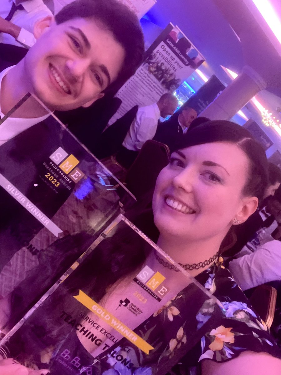 Yaz and I are super pleased to announce we have achieved Silver for the Green Award and GOLD for service Excellence at the <a href="/eventsandprmk/">SME Business Awards</a> ! Honestly overwhelmed and so pleased and grateful! Neither of us fell over, lost a shoe, or had a heart attack! #achieving
-Becky
#SMEBeds