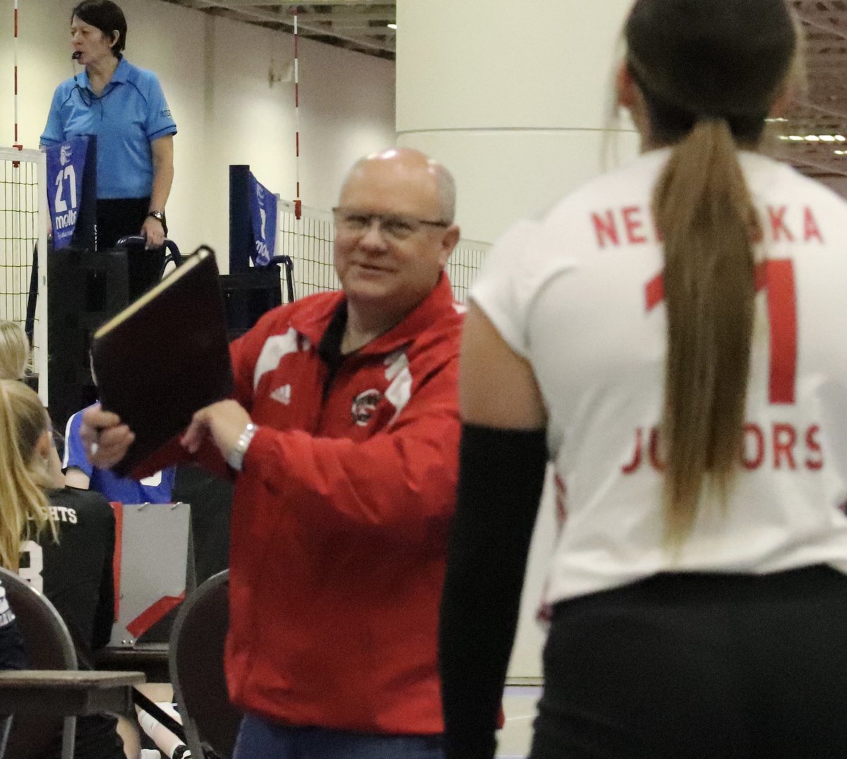 A big thank you to our coaches for all the time they invested in us this season and the volleyball lessons we learned!  We were lucky to have you!