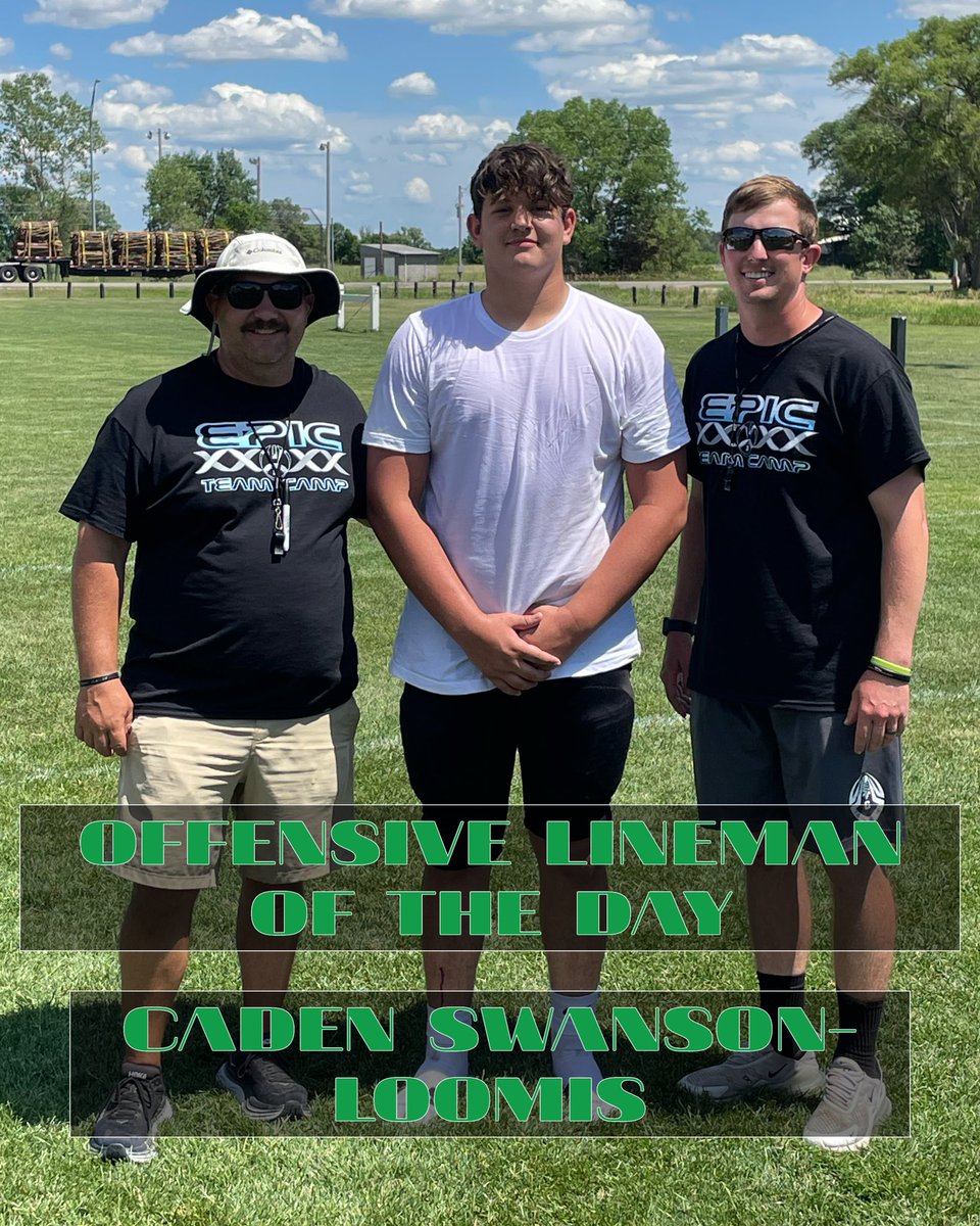 epicteamcamps's tweet photo. @TyeSpies will be calling lots of plays this guyโs way! ๐ช๐๐ #epicfootballcamps
@realcoachhaas @dru_strand
#OwnTheLOS https://t.co/6YSa21JYor