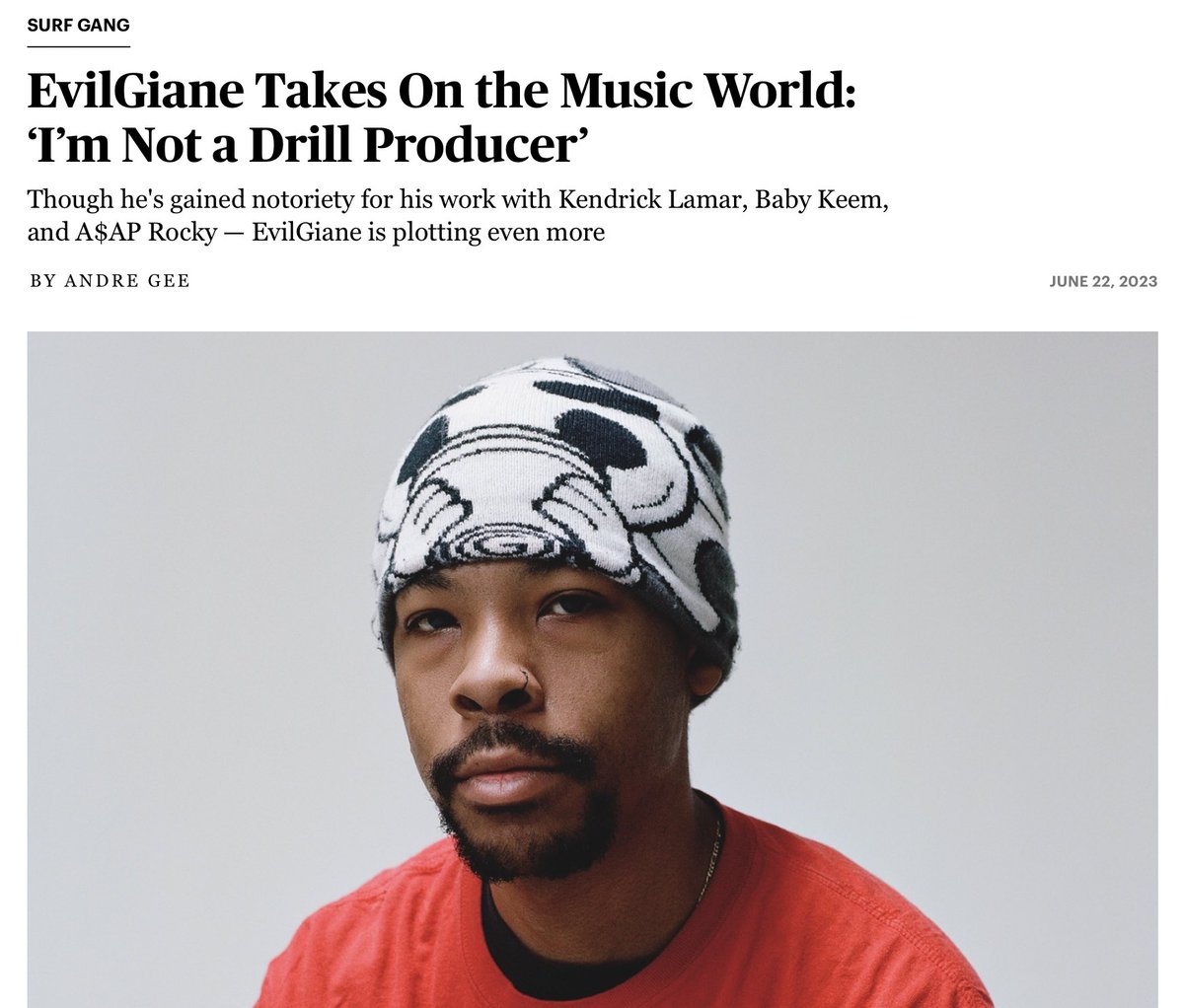 EVILGIANE FOR @RollingStone rollingstone.com/music/music-fe… #SURFGANG