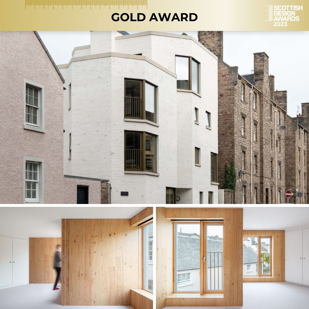 Congratulations go to @F_L_Architects for winning a GOLD AWARD in the in the residential-Multi Unit category for the Simon Square!#scotdesign bit.ly/3CMvGSr Category sponsored by @BoConcept_Scot