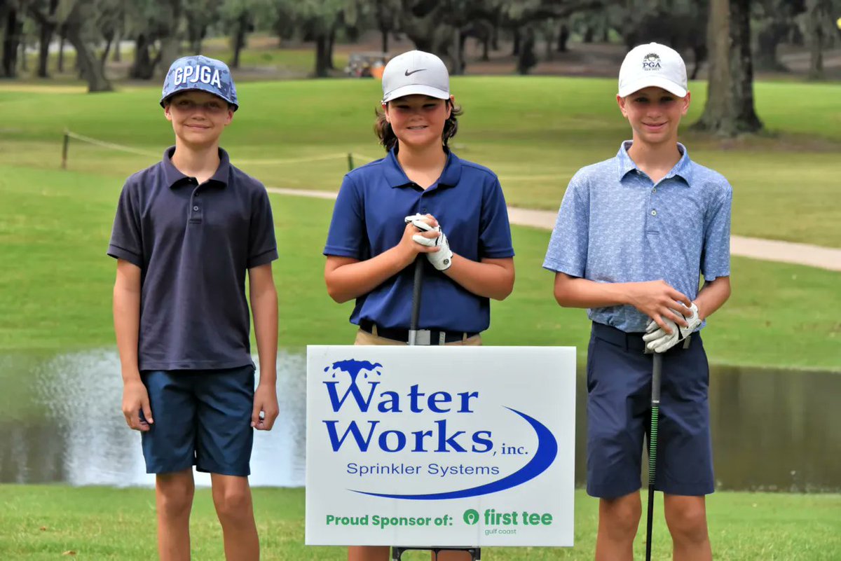 FirstTee_GC's tweet image. Thanks again to Water Works for sponsoring our Week 4 of the 2023 GPJGA Summer Tour!

We hope all our players are having a blast! Just one more tournament week to go before we move on to Divot Derby!

#GPJGASummerTour #GPJGA #FirstTee #sponsor #juniorgolf #golf #summer