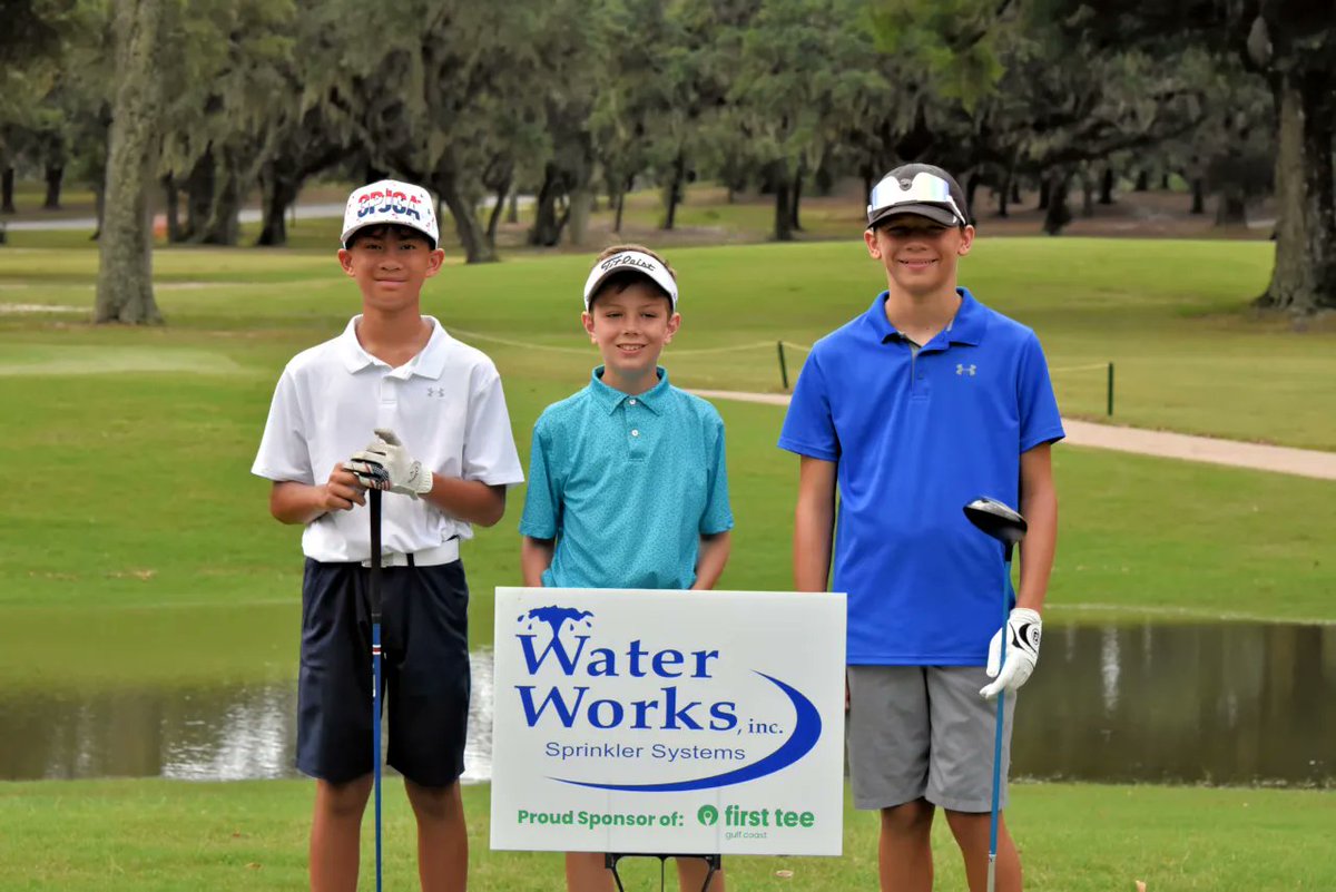 FirstTee_GC's tweet image. Thanks again to Water Works for sponsoring our Week 4 of the 2023 GPJGA Summer Tour!

We hope all our players are having a blast! Just one more tournament week to go before we move on to Divot Derby!

#GPJGASummerTour #GPJGA #FirstTee #sponsor #juniorgolf #golf #summer