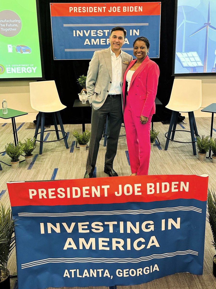 KendedaBuilding (@kendedabuilding) on Twitter photo At Wednesday's Investing In America Town Hall w/ Sec. of Energy Granholm and Mayor Dickens, we received a visit from our US Rep <a href="/NikemaWilliams/">Nikema Williams</a> for the 2nd time in 1 week. And, always a pleasure to see our friend <a href="/ChandraFarley/">Chandra Farley</a>, Atlanta's #ChiefSustainabilityOfficer. #GeorgiaTech At Wednesday's Investing In America Town Hall w/ Sec. of Energy Granholm and Mayor Dickens, we received a visit from our US Rep <a href="/NikemaWilliams/">Nikema Williams</a> for the 2nd time in 1 week. And, always a pleasure to see our friend <a href="/ChandraFarley/">Chandra Farley</a>, Atlanta's #ChiefSustainabilityOfficer. #GeorgiaTech