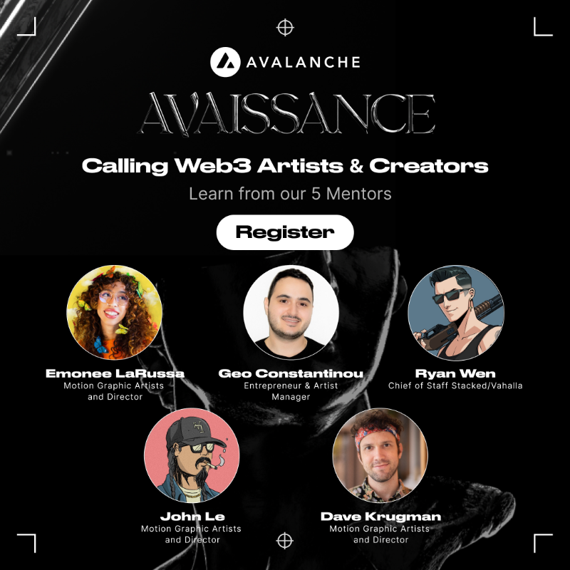 RedChainCulture's tweet photo. Unleash your genius! 

Dive into web3 with 5 top mentors. Transform your skills with a FREE webinar. 

Don't miss out!
