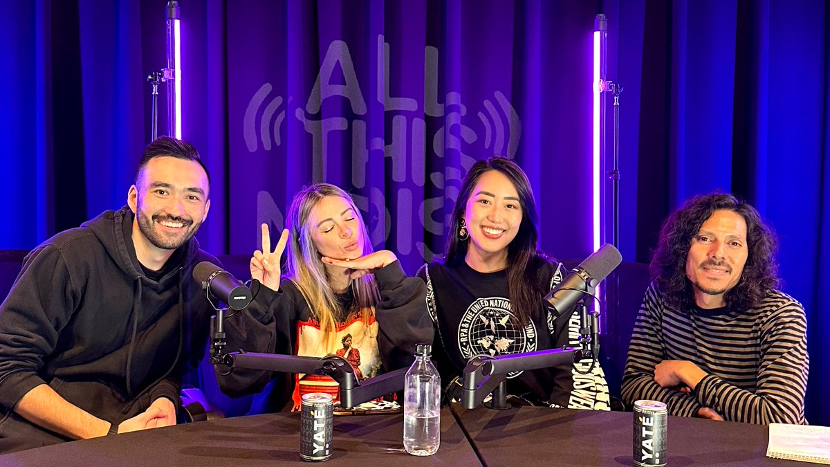 we just launched our first-ever music podcast called ALL THIS NOISE with hosts Valerie Lee &amp; Chad Kenney

our first convo was with our dear friend <a href="/awonderland/">ALISON WONDERLAND</a> while she was 9+ months pregnant, discussing so much good stuff!

linktr.ee/allthisnoisepod

new pods every Thursday