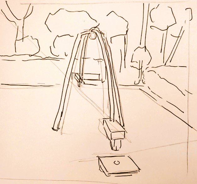 #1日1模写 Ⅲ　185/365
今日はサイと遊具でした🥰🥳✨
サイ、これ現代の恐竜でしょ😅
#無煙マッチ　#マンレボ https://t.co/UWc5hHMjno