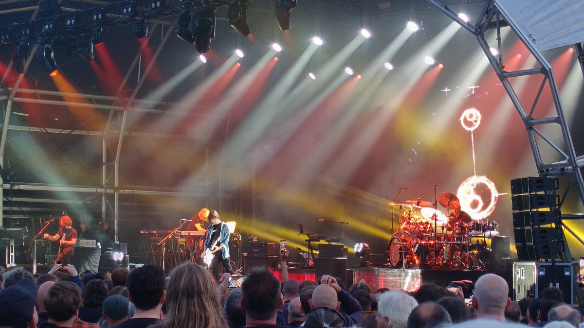 thezooniverse's tweet photo. Porcupine Tree - Castlefield Bowl Manchester - 29/06/2023 https://t.co/TWDcWFW1JG