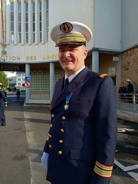 Un grand bravo au professeur Tristan Montier, vice-président de l’<a href="/UBO_UnivBrest/">UBO - Univ. Brest</a>, pour la reconnaissance de son grand mérite, tant au plan universitaire qu’au service de la réserve du service de santé des armées. 👏👏👏 #GORSSA <a href="/Armees_Gouv/">Ministère des Armées et des Anciens combattants</a> <a href="/SebLecornu/">Sébastien Lecornu</a>
