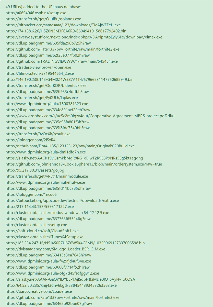 Gi7w0rm's tweet photo. #WormsWeeklyIoC have been shared.
This week with #IoC for #Amadey, #AgentTesla, and #raccoon_v2/#RecordBreaker.
I encourage everyone to check the additional_payloads section of raccoon (49 not prior known to #Urlhaus) and the new #AgentTesla section!
https://t.co/C3iIY6Q9fr https://t.co/i3aAt8Ke05