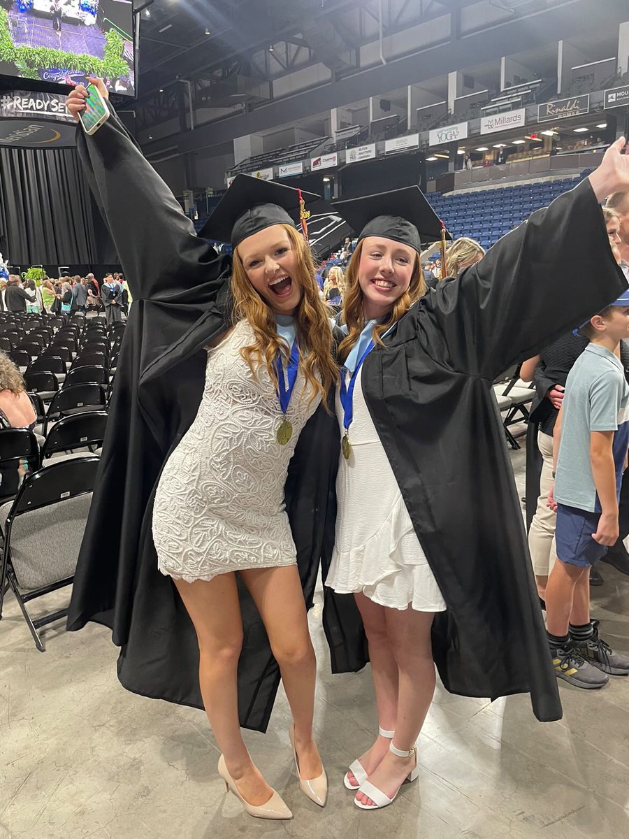 WNSSWolfPack's tweet photo. ConGRADulations once again to our Class of 2023!!! We are so proud of your hard work and determination over the last four years!!! We can’t wait to see the amazing things you will accomplish!! 
🎓🎉🐺
#wnss #wolfpack #classof2023 #grad #1pack1goal 

@dsbn https://t.co/a1V75GvE0R