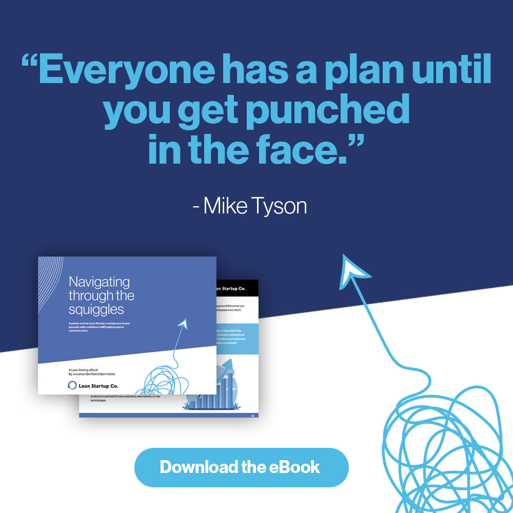 Isn't that how it feels when you're creating something new? The Squiggles are that chaotic path we often find when trying something new. However,  we share our best practices to navigate through the chaos in this eBook. Download it for free now!

bit.ly/3Plefje