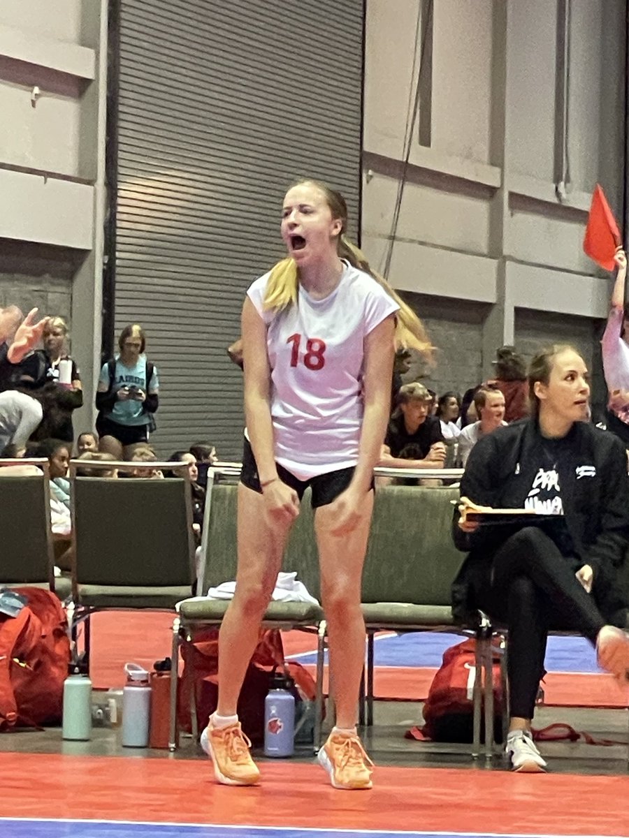 This girl deserves a big shoutout!  Due to injury Callie was unable to play with us at all this season but she showed up to  practices and traveled to every tournament with her team.  She was our manager, party planner and biggest cheerleader!  Thank you Callie!