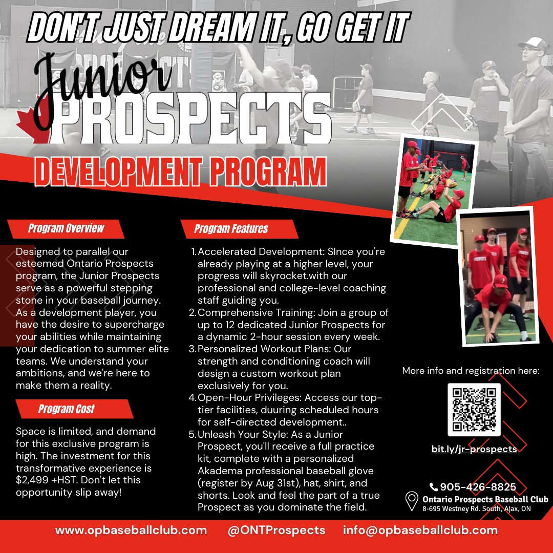 Ontario Prospects Baseball tweet media