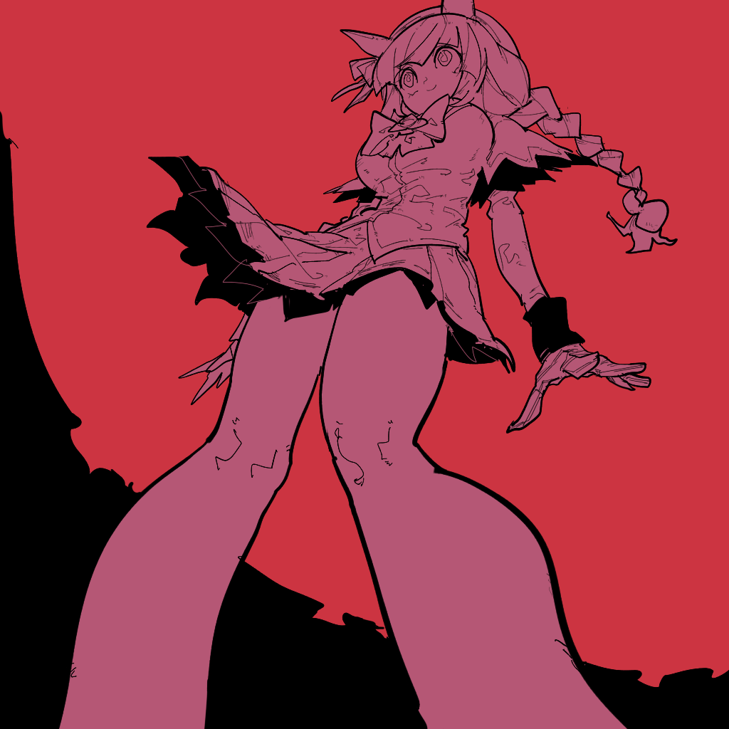 羽川翼 「」|ちぐ齒莖ダサわやかのイラスト