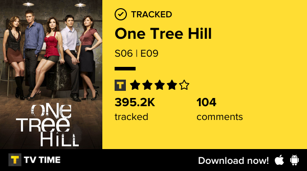 paynesmyforce's tweet photo. I've just watched episode S06 | E09 of One Tree Hill! #OneTreeHill  https://t.co/6jqYOMGhkc #tvtime https://t.co/rv8eVNS9od