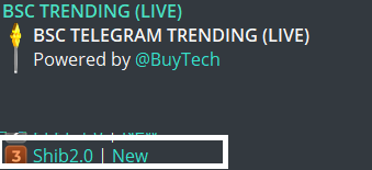 Shib2_official's tweet photo. We have just launched and #SHIB2 already entered Number 3 on #BSC trending! https://t.co/vXonci31XE