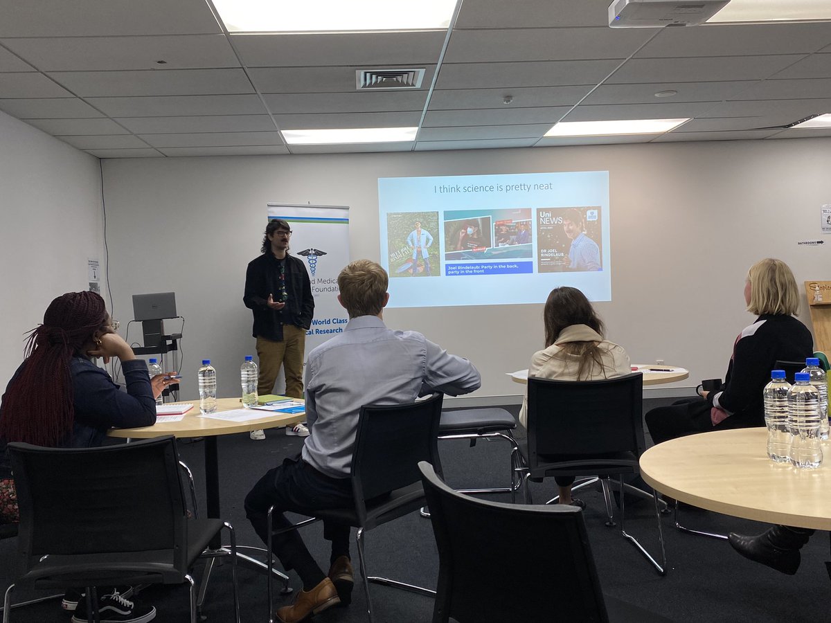 AMRF (@medresearchnz) on Twitter photo Thanks to <a href="/joel_rindelaub/">Dr. Joel Rindelaub</a> for starting off our annual researcher hui for early career researchers supported by AMRF scholarships, fellowships and prizes. Thanks to <a href="/joel_rindelaub/">Dr. Joel Rindelaub</a> for starting off our annual researcher hui for early career researchers supported by AMRF scholarships, fellowships and prizes.