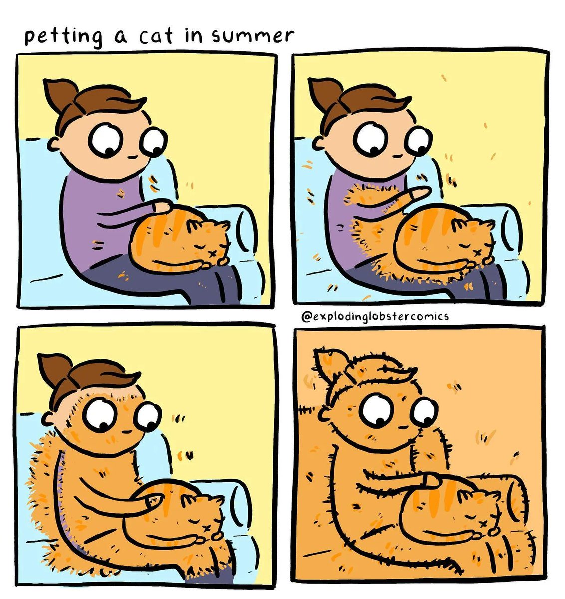 9GAG's tweet photo. having cat fur on your clothes is an honor

✍🏻 @lobster_comics https://t.co/jWR9MML9bc