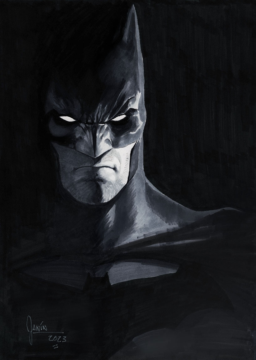 「 Copic markers on bristol. #Batman #Orig」|Mikel Janínのイラスト