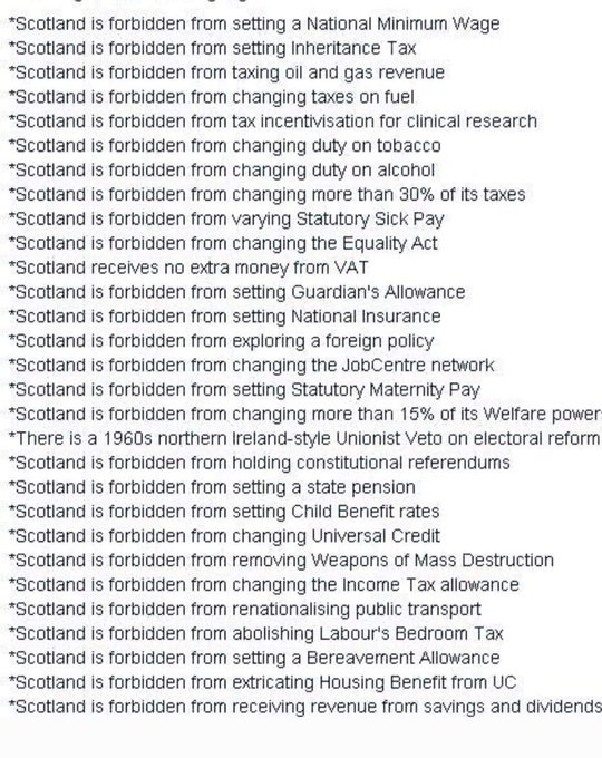 Considering @theSNP @scotgov is governing our country with all these powers forbidden, this English citizen seems to think we are doing all right as a 'Devolved' country: twitter.com/BylinesScotlan… & she is spot on!