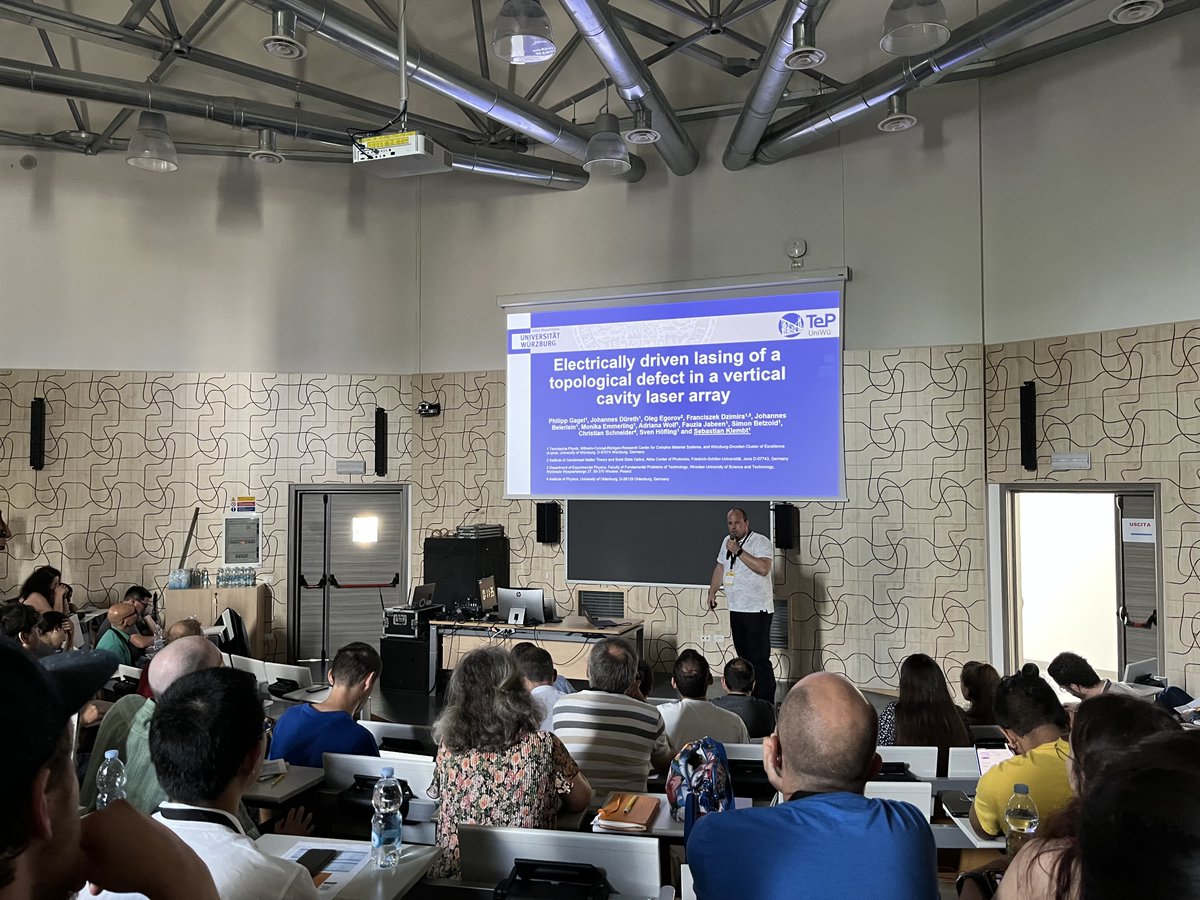 Jan Suffczyński (@jsuffczynski) on Twitter photo Exciting lectures at <a href="/18_oecs/">OECS 18</a> in Lecce: Jacqueline Bloch (<a href="/C2N_com/">C2N, Centre de Nanosciences et de Nanotechnologies</a>), Christian Schnider (<a href="/SchneiderQMat/">Christian Schneider</a>), Pascale Senellart (<a href="/senellartqd/">Senellart's QD Group</a>, <a href="/Quandela_SAS/">Quandela</a>), Sebastian Klembt (<a href="/SKlembt/">Sebastian Klembt</a>) Exciting lectures at <a href="/18_oecs/">OECS 18</a> in Lecce: Jacqueline Bloch (<a href="/C2N_com/">C2N, Centre de Nanosciences et de Nanotechnologies</a>), Christian Schnider (<a href="/SchneiderQMat/">Christian Schneider</a>), Pascale Senellart (<a href="/senellartqd/">Senellart's QD Group</a>, <a href="/Quandela_SAS/">Quandela</a>), Sebastian Klembt (<a href="/SKlembt/">Sebastian Klembt</a>)
