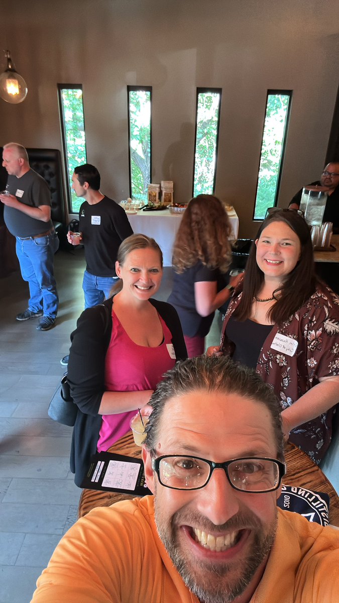 ChadAllenCPA's tweet photo. #KSCPA event with some old….I mean former coworkers. :) https://t.co/UMfI0Gq0XO