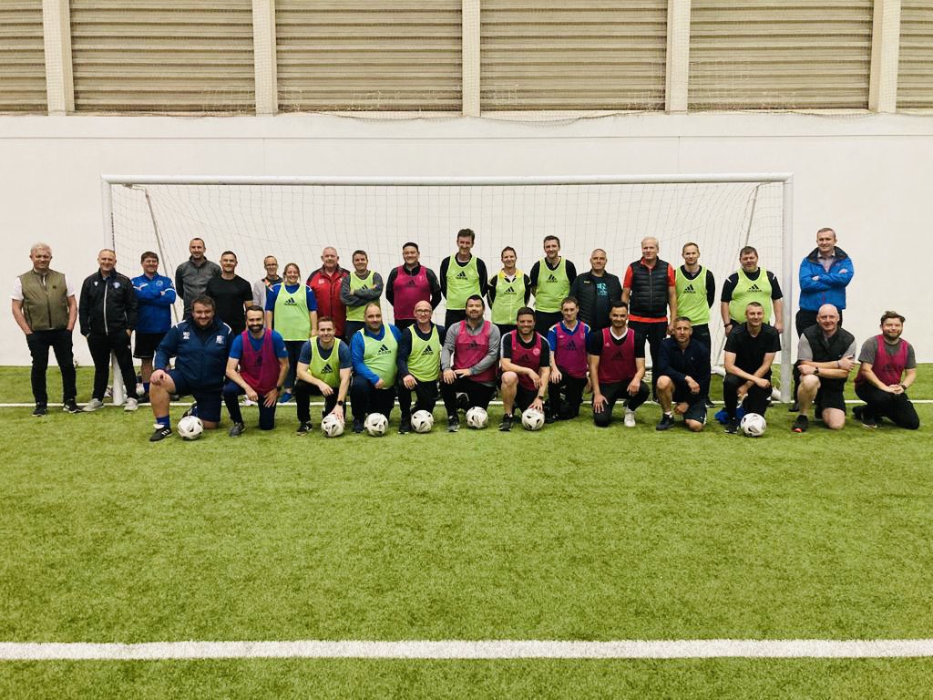 ScotFANorth's tweet image. PLAYER PATHWAY |  Well done to all the coaches who attended our 9v9  and 11v11 workshops tonight at Aberdeen Sports Village ⚽️👍 #ScottishFACoachEd #letthemplay