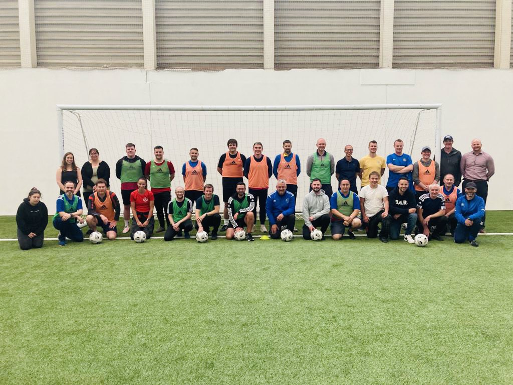ScotFANorth's tweet image. PLAYER PATHWAY |  Well done to all the coaches who attended our 9v9  and 11v11 workshops tonight at Aberdeen Sports Village ⚽️👍 #ScottishFACoachEd #letthemplay