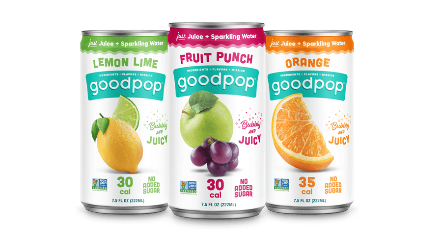 Extending beyond popsicle sticks  - @GoodPop enters the canned sparkling juice business 

I'm fascinated with their roll out strategy of using what appears to be a Costco exclusive to start