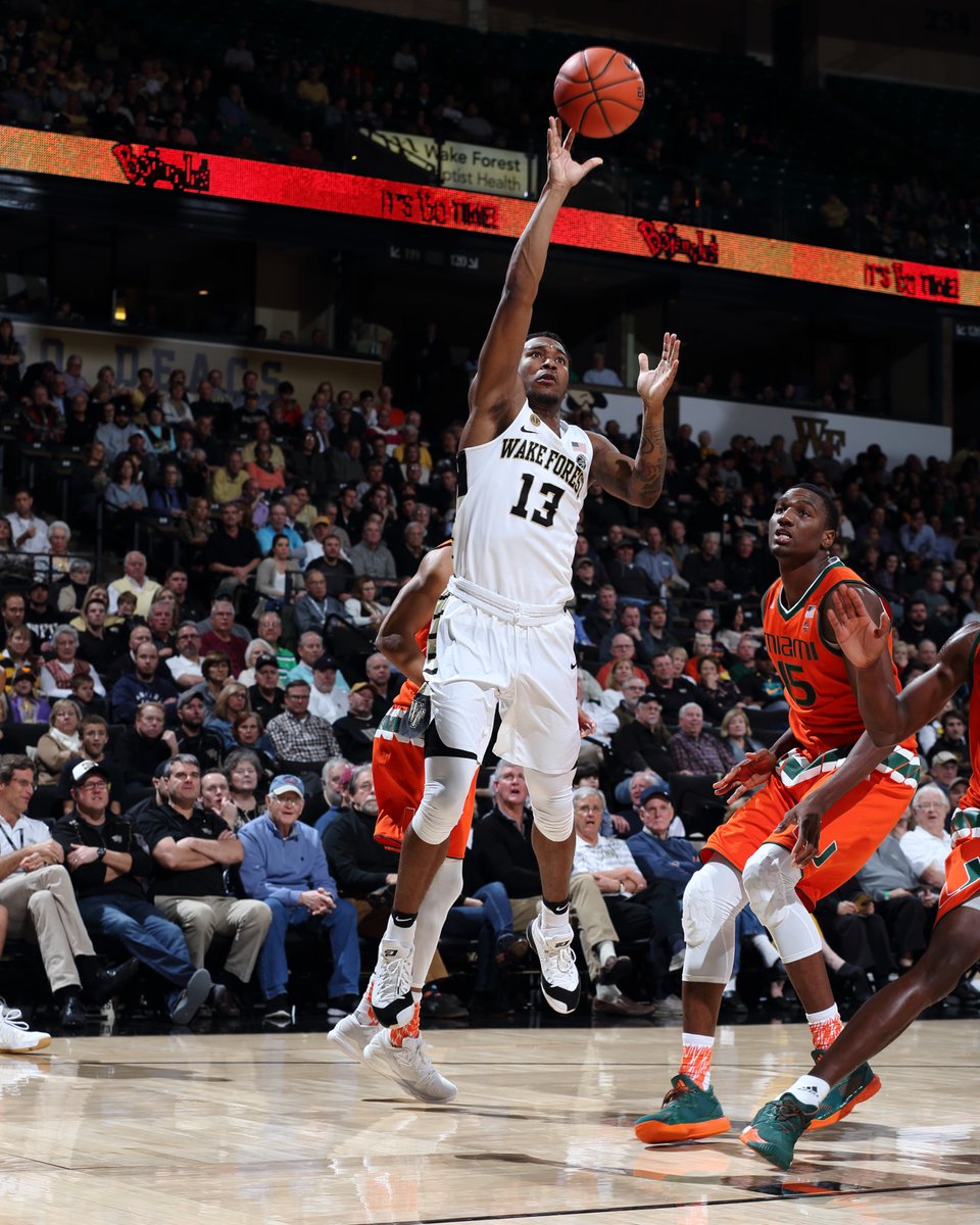 Wake Forest Men's Basketball (@wakembb) on Twitter photo โฆพ still top-๐ all-time in assists, 3-pointers, & steals
โฆพ โ๏ธ seasons of over 500 PTS & 150 AST
โฆพ most recent Deac to make an <a href="/accmbb/">ACC Men's Basketball</a> All-Freshman Team
BC was a machine ๐ค
#tbt | #WakeForever ๐ฉ โฆพ still top-๐ all-time in assists, 3-pointers, & steals
โฆพ โ๏ธ seasons of over 500 PTS & 150 AST
โฆพ most recent Deac to make an <a href="/accmbb/">ACC Men's Basketball</a> All-Freshman Team
BC was a machine ๐ค
#tbt | #WakeForever ๐ฉ