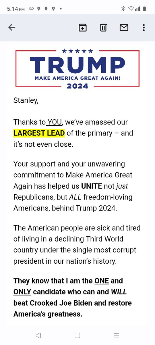 StanleyKrol's tweet image. Keeping #Trump2024 @ &quot;HIGHEST&quot; supporting poll numbers yet!