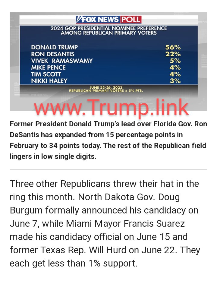 StanleyKrol's tweet image. Keeping #Trump2024 @ &quot;HIGHEST&quot; supporting poll numbers yet!