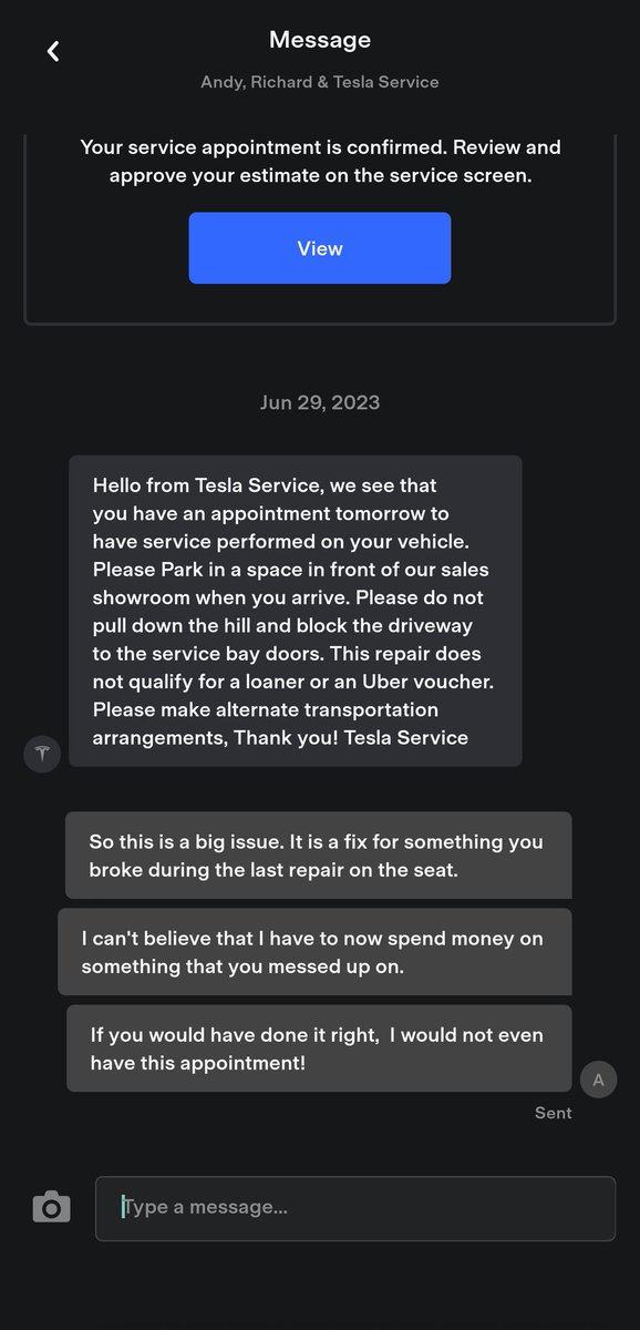 AndyZeGerman's tweet image. Wow, this is how #Tesla is treading you here in Atlanta. The cover on the side of the seat was messed up by their previous repair of a squeaky seat. The car is still under warranty.

Thanks @Tesla, @elonmusk for your outstanding service.