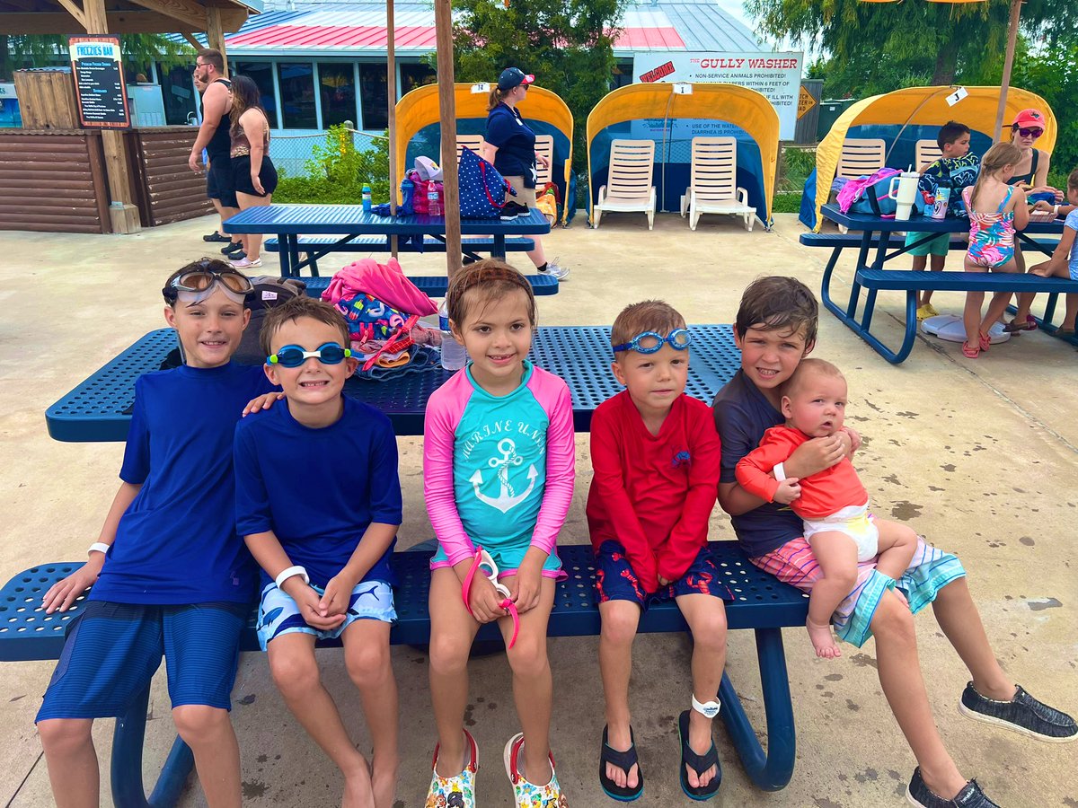 MrsRoder_K's tweet photo. Spent the day at Typhoon Texas with great friends! We had so much fun with the kiddos! ☀️💦 #Ollieadventures @KISDMcElwain @mrsboone11 https://t.co/lYVMBMGzsU