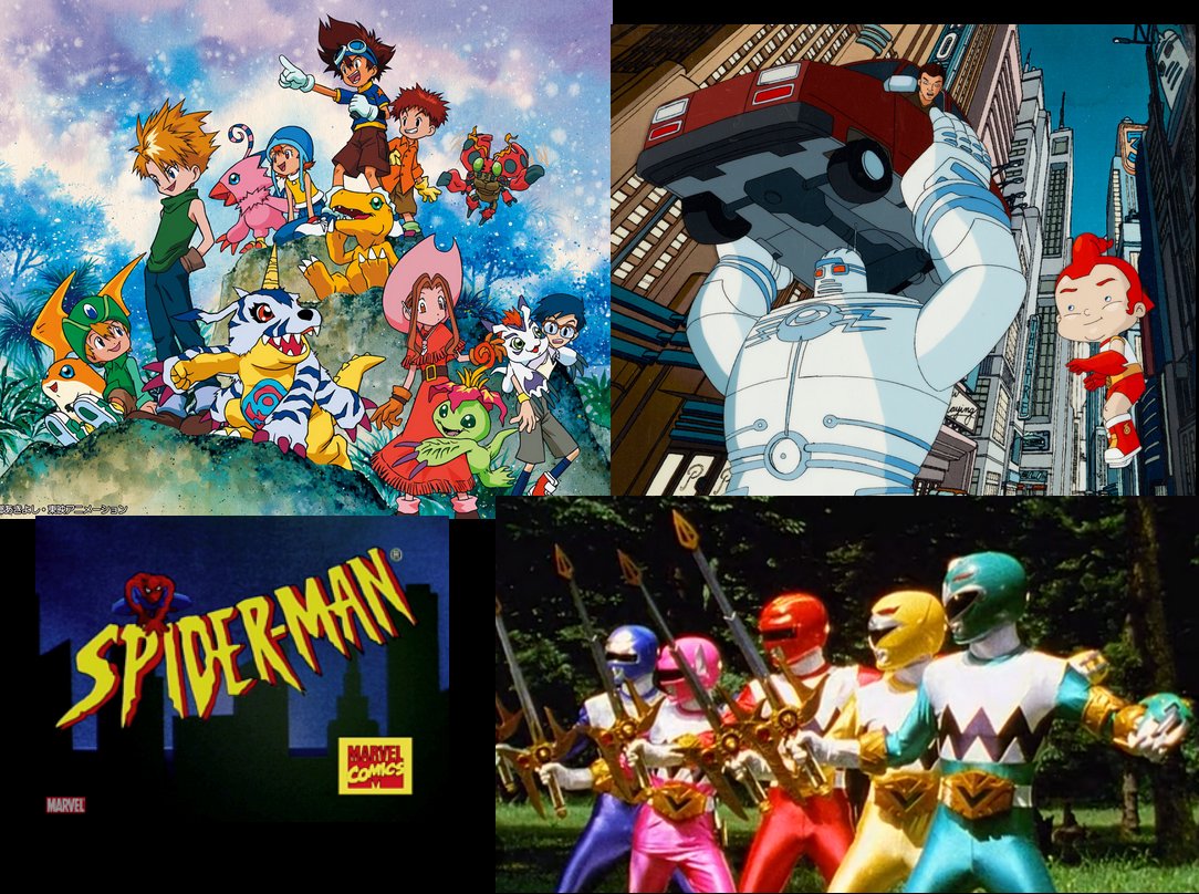 Since it's trending, I want to mention how Fox Kids was a huge part of my childhood. Digimon, Spider-Man (the Christopher Daniel Barnes series), Power Rangers, and Big Guy and Rusty brought my mom, brother, and I together and helped show us what it means to be heroes.