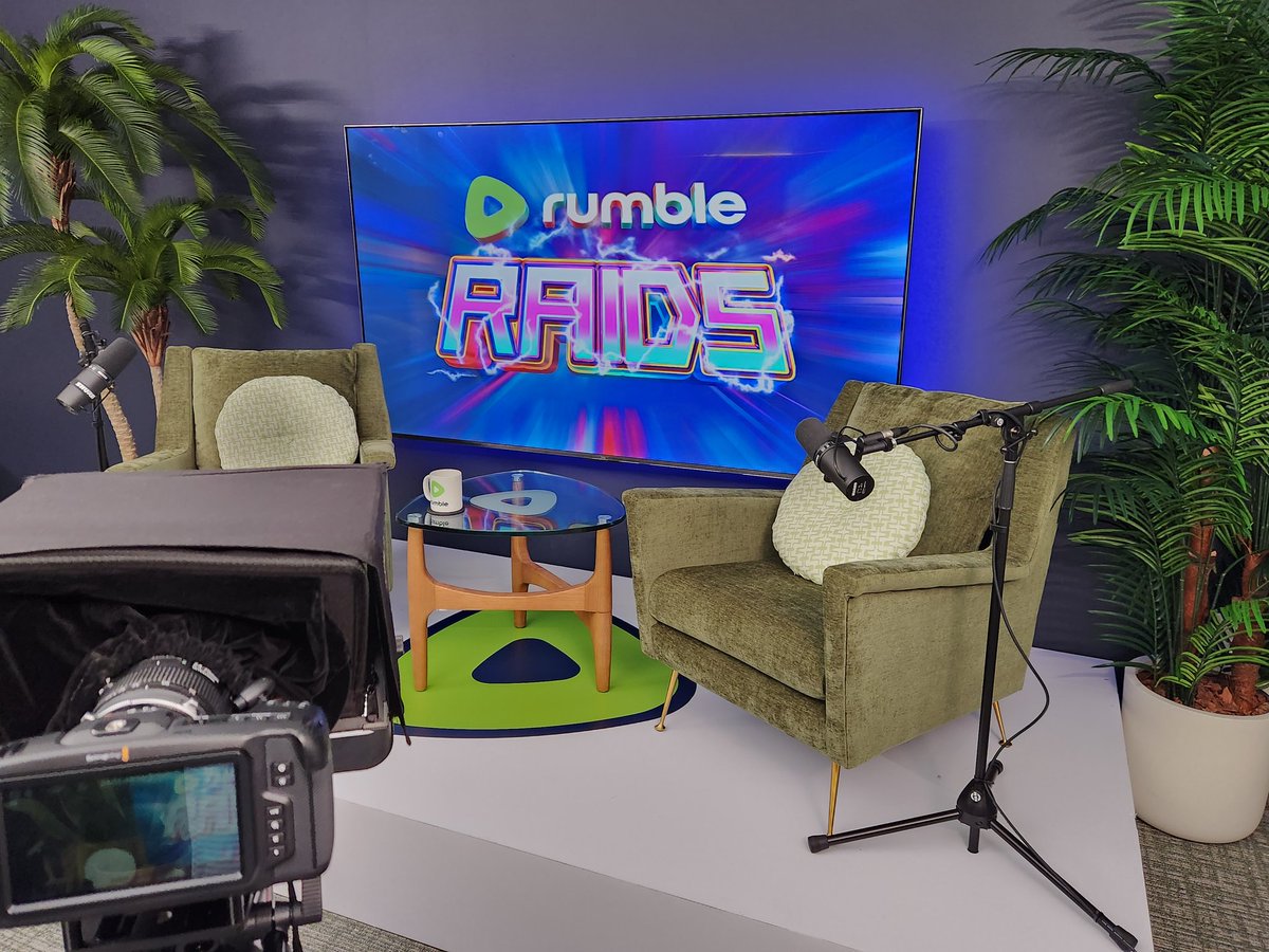 chrispavlovski's tweet photo. Rumble Raid tonight at 8pm ET with @FlawdTV, LFG! https://t.co/Xt28yOmURZ