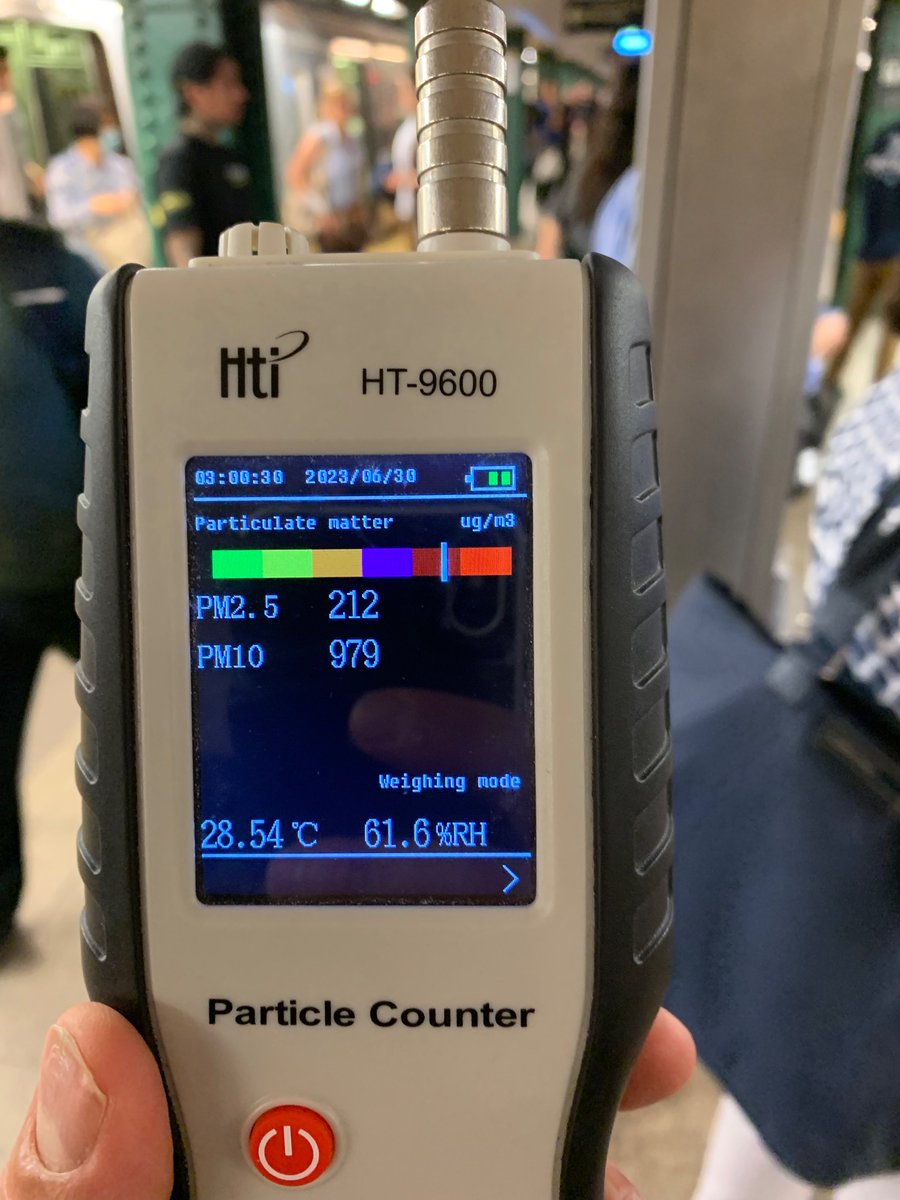 deadly levels of particulate dust at <a href="/MTA/">MTA</a> LEX 59th St NRW