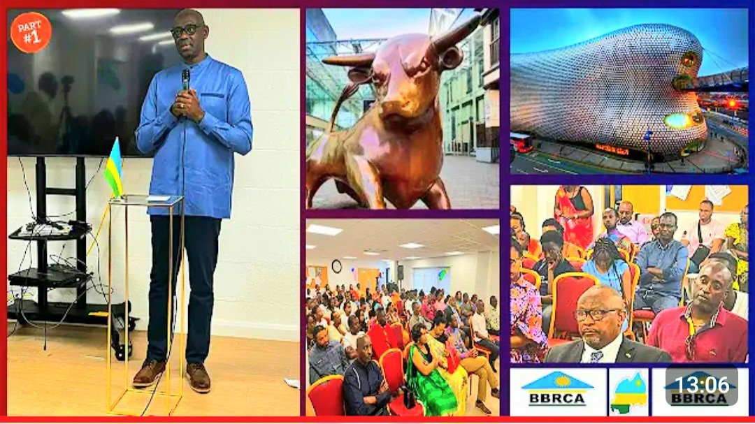 Umuturage w'u Rwanda aza kw'isonga, iyo niyo gahunda y'ubuyobozi.  Abayobora begera abaturage bakaganira kubibakorerwa, No muri Diaspora bikorwa bityo, niyo mpamvu Abanyarwanda batuye mur Birmingham bashimye cyane H.C J.BUSINGYE waje kuganira nabo.

youtu.be/GAAQn2LFzS8