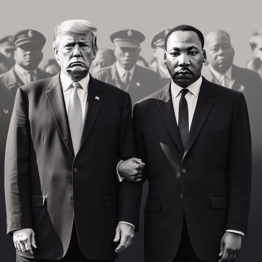 Martin Luther King Jr would be proudly standing with President Trump in support of the Supreme Court’s decision to end Affirmative Action. A great day for equality.