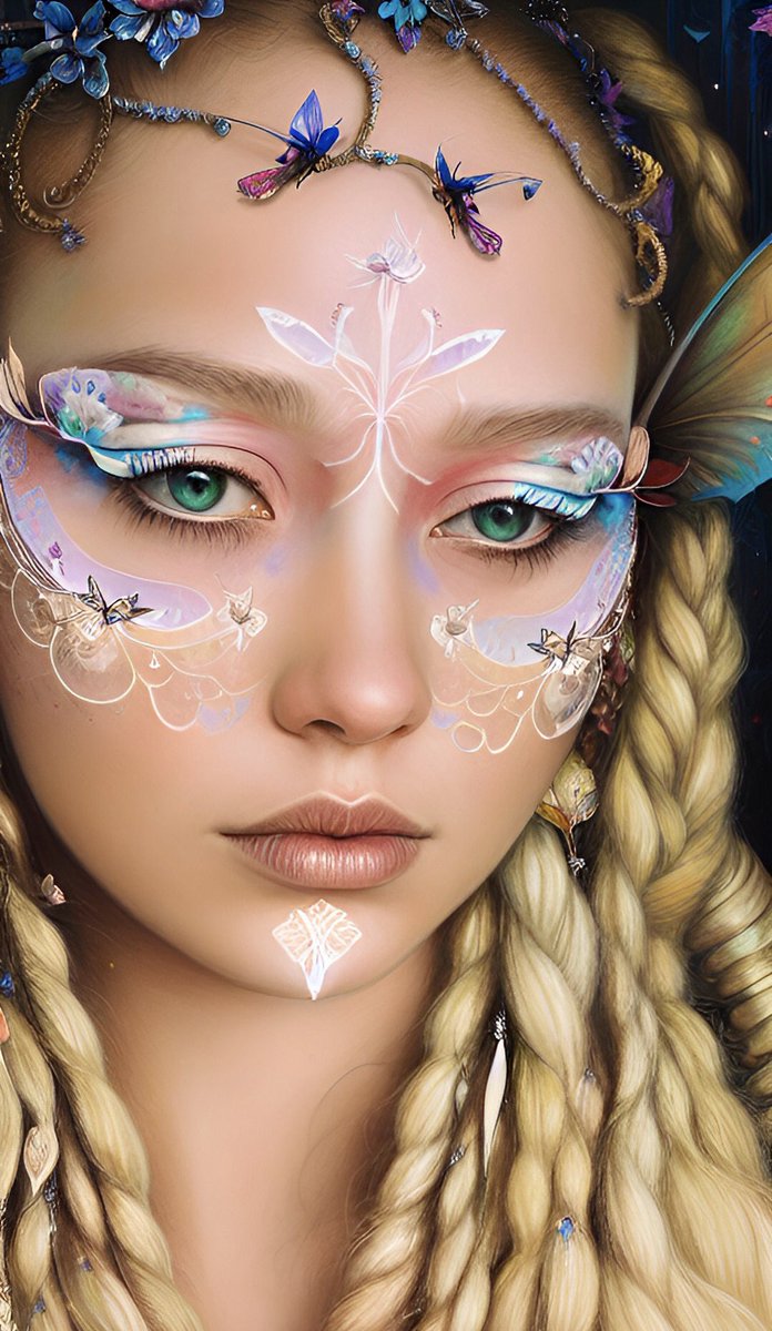 Versopoet's tweet image. A beautiful friend with an #aioverlay on a #selfie
