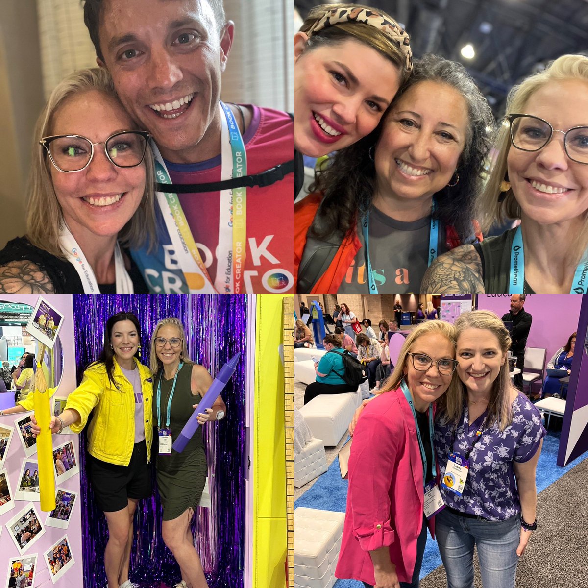 maryelenderwest's tweet image. Such an incredible week catching up with old friends &amp;amp; making new ones at #ISTELive23 Can’t believe how many I didn’t get pics with though! #friends #edtech #ISTE #ISTE23