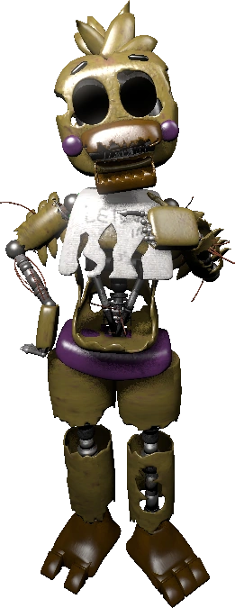 Toy Chica Png - Scary Chica Five Nights At Freddy's, Transparent