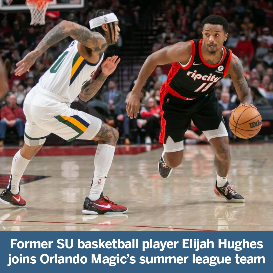 Former Syracuse basketball player Elijah Hughes joins Orlando Magic’s summer league team https://t.co/aREPFc9rXA https://t.co/AHSj0fuOFM