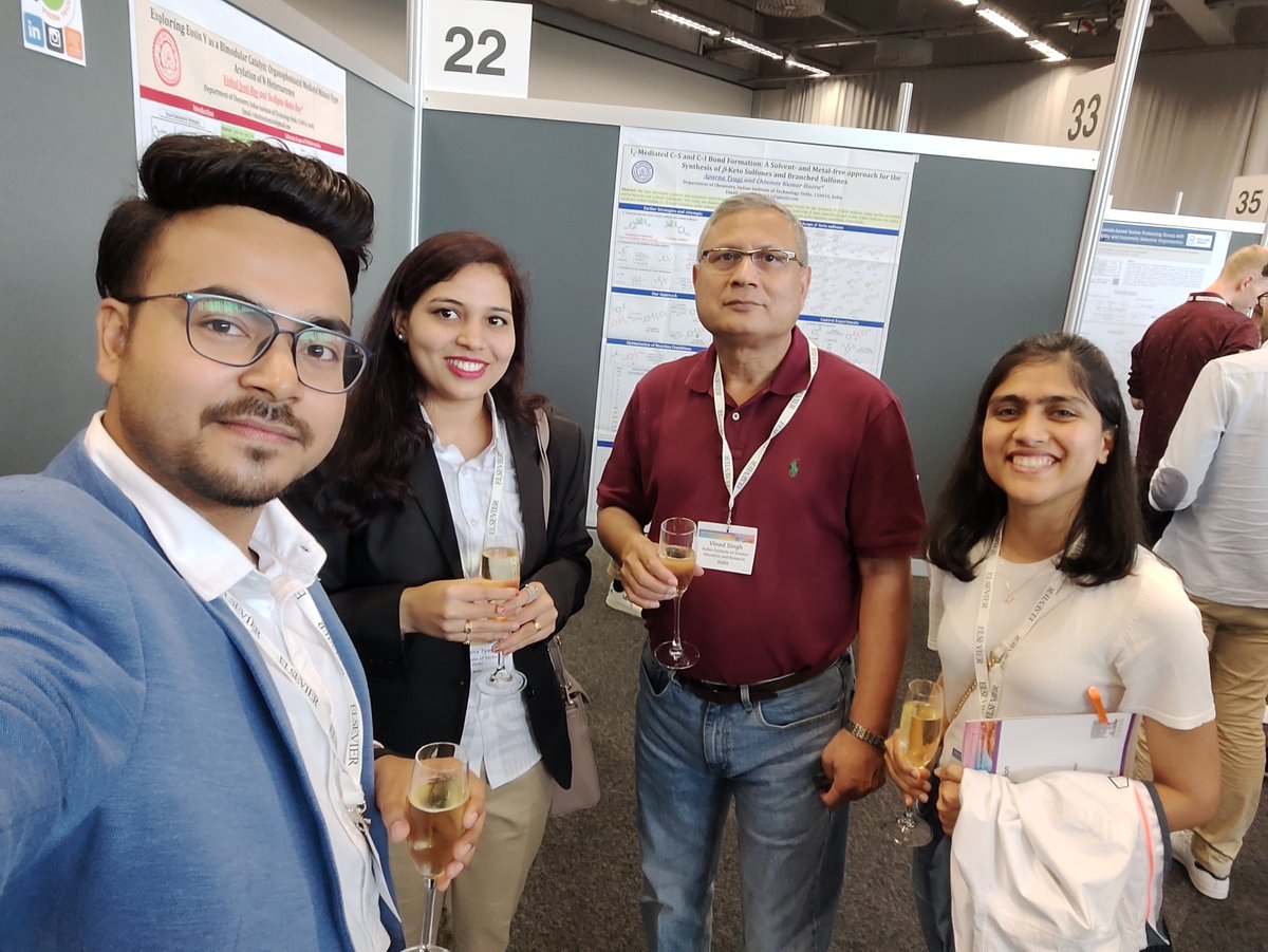 Vishal Jyoti Roy (@vishaljyotiroy1) on Twitter photo Had an energizing discussion with the esteemed Chair Professor
<a href="/VinodSingh_IITK/">Vinod K Singh</a> <a href="/IITKanpur/">IIT Kanpur</a>
Cheers to chemistry and opportunities to interact like these
<a href="/TetrahedronSymp/">TetrahedronSymposium</a>
#TETsymp 2023 Had an energizing discussion with the esteemed Chair Professor
<a href="/VinodSingh_IITK/">Vinod K Singh</a> <a href="/IITKanpur/">IIT Kanpur</a>
Cheers to chemistry and opportunities to interact like these
<a href="/TetrahedronSymp/">TetrahedronSymposium</a>
#TETsymp 2023