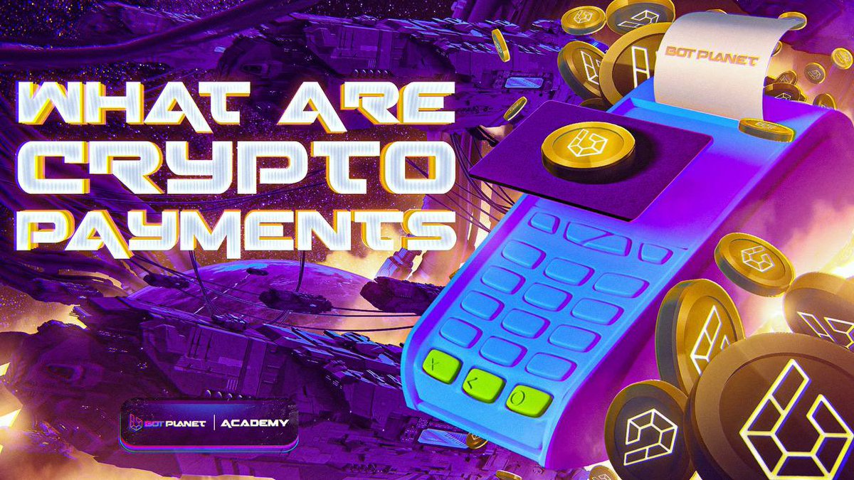 💳#Cryptocurrency payments are the ability to make fast payments profitably and without the need to convert funds into local fiat currencies for international transfers. 💡More: t.me/botplanetnews/… #DeFi #btc #bitcoin #GameFi #NFT