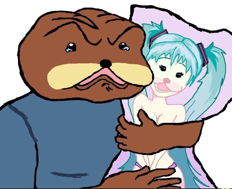 AutisticGondola's tweet photo. Me and my vtuber waifu at the moment https://t.co/tDi6jSLK7H