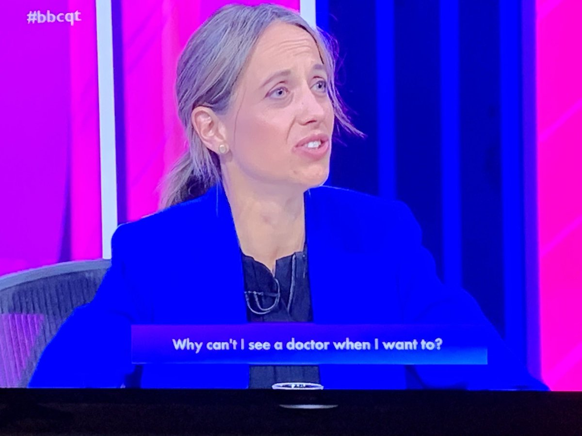Lesley in the audience looks like she thinks #HelenWhately is talking out of her arse. 

A complete non answer from Helen to her and using the pandemic as an excuse again. 

#bbcqt #bbcquestiontime #questiontime #ToriesDestroyingOurNHS