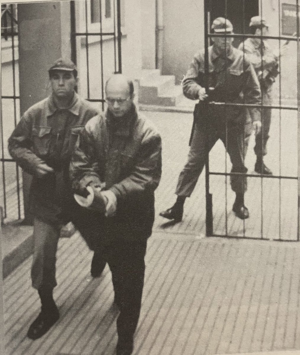 Ismail Beşikçi during his arrest.